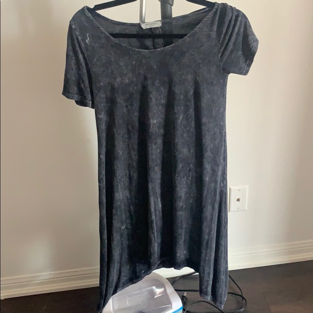 Asymmetrical bottom dress